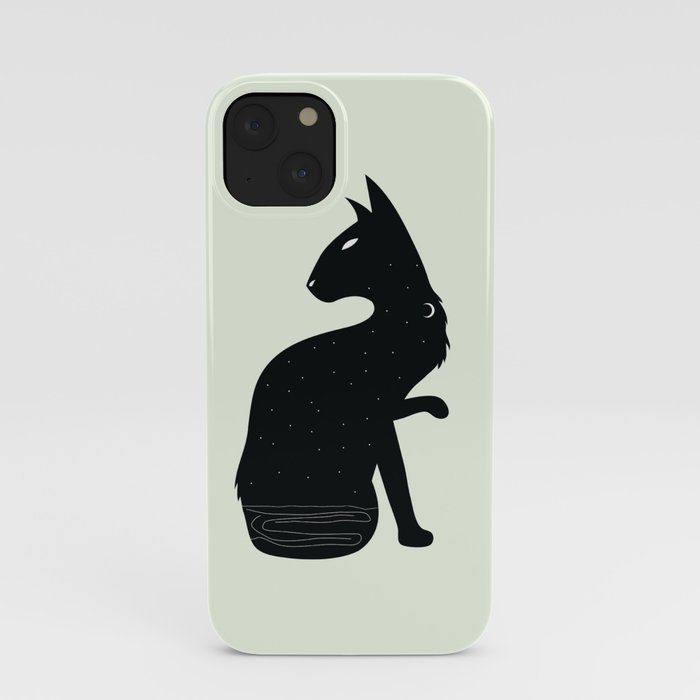Cat At Night iPhone Case