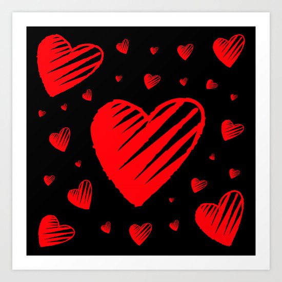 Love is Sketchy Art Print