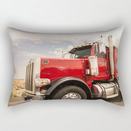 Red truck California Rectangular Pillow