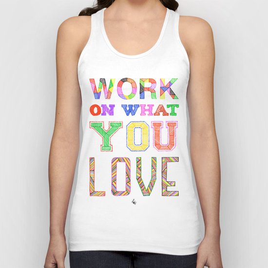 Life & Love Unisex Tank Top