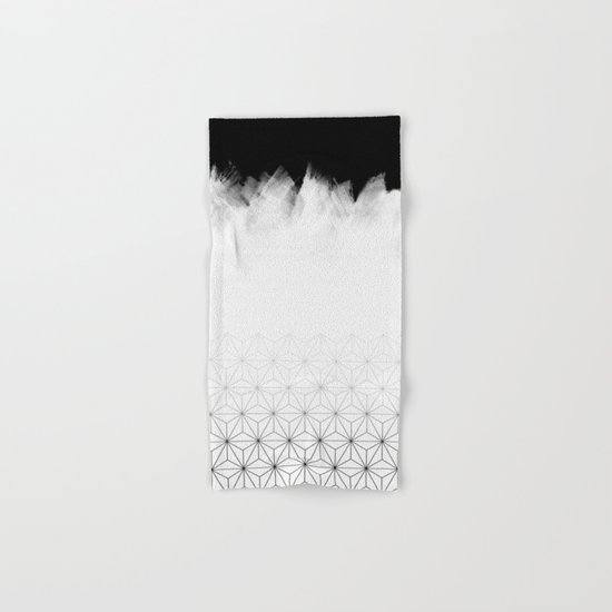 Christmas Geometric Pattern Hand & Bath Towel