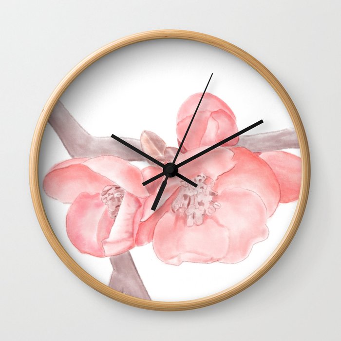 Blossom Branch Wall Clock