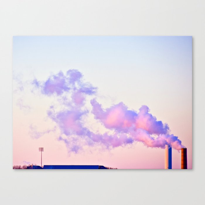 Cotton Candy Clouds Canvas Print