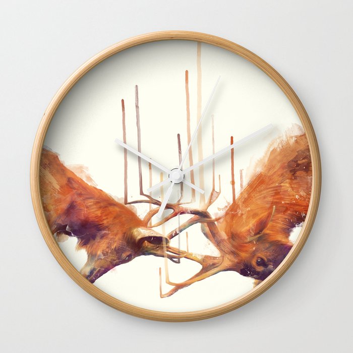 Stags // Strong Wall Clock