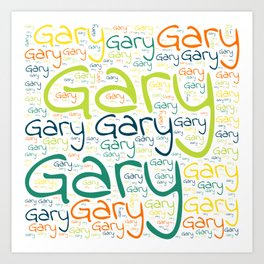 Gary Art Print