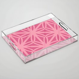 Light Pink Mosaic Acrylic Tray