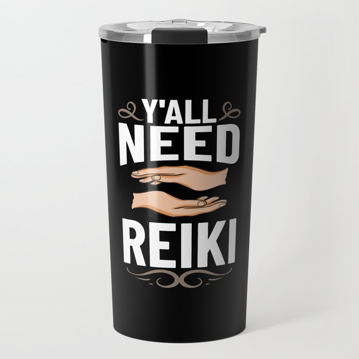 Reiki Healer Energy Healing Music Master Stone Travel Mug