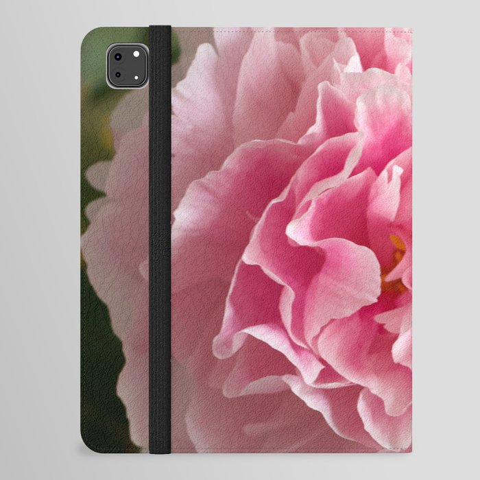 Peony on the kitchen table iPad Folio Case