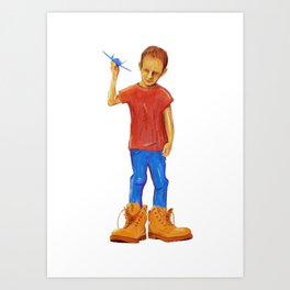 I don't want to grow up. Art Print