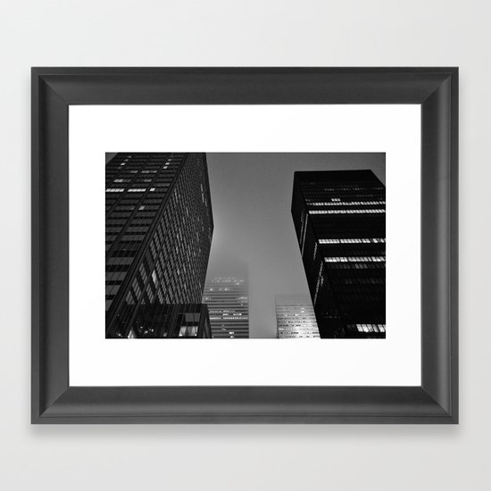 Midnight Noir Framed Art Print