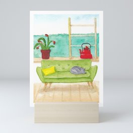 Thuis (home) Mini Art Print