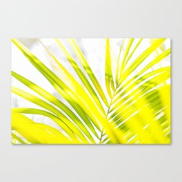 Neon Palm Canvas Print