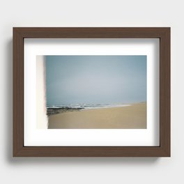 Beachy Landscape Recessed Framed Print