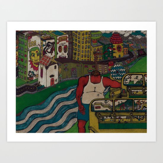 City of Angels Art Print