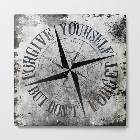 Never Fade - Don't Forget Metal Print