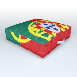Portugal Flag Outdoor Floor Cushion