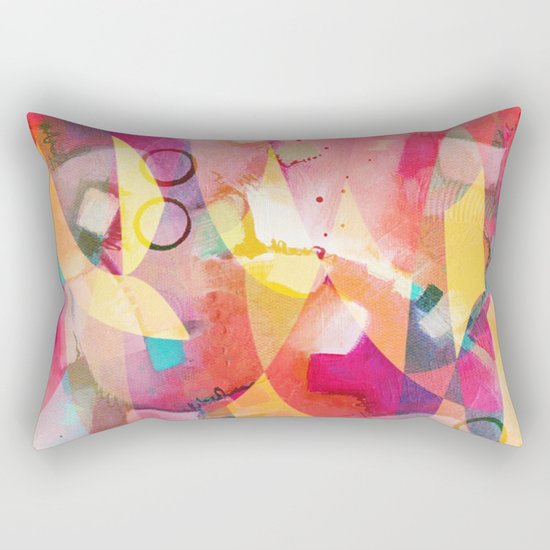 Sunrise Mess Rectangular Pillow