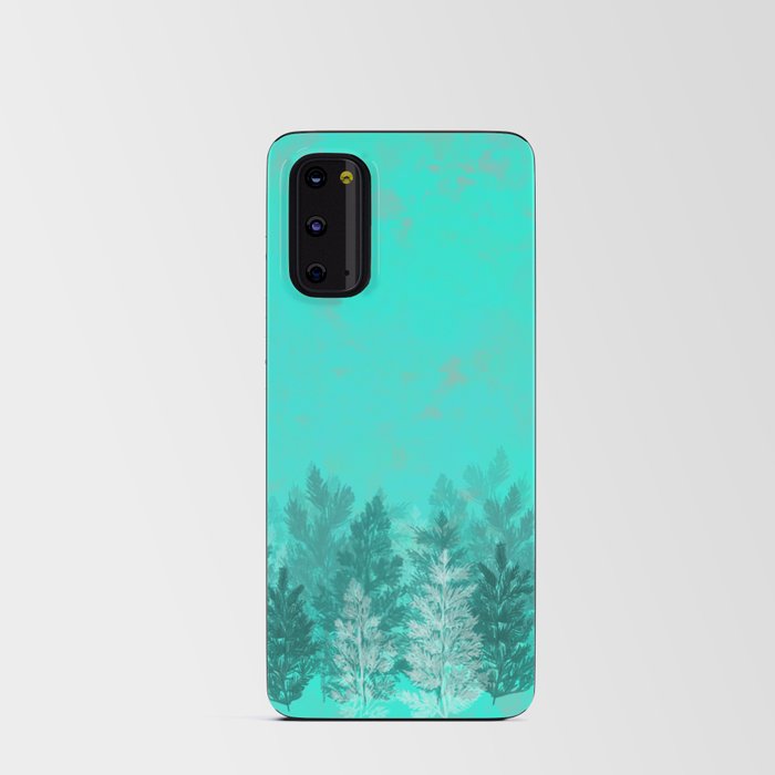 Winter Pine Trees Android Card Case