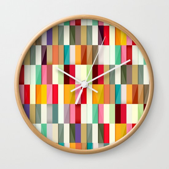 Stripes Wall Clock