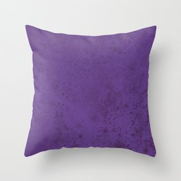 Violet powder Throw Pillow