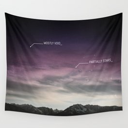 PARTIALLY STARS Wall Tapestry