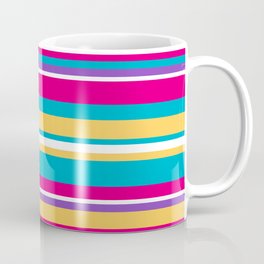 Epcot Color Stripes Coffee Mug