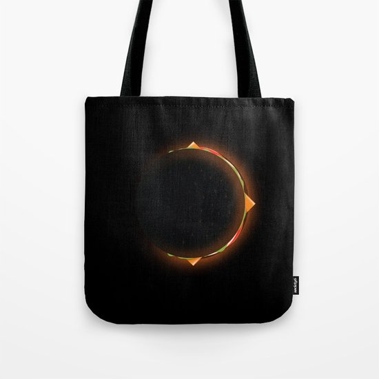 Burger Eclipse Tote Bag