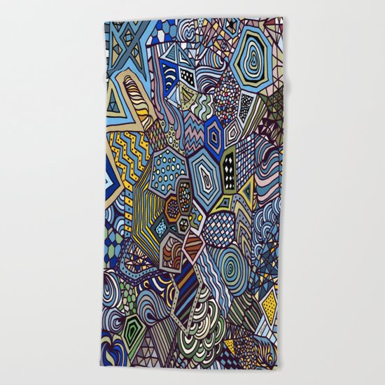 Midnight Wanderlust Beach Towel
