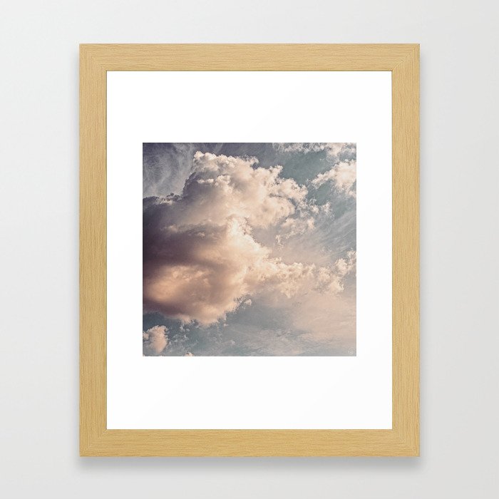The Clouds #2 Framed Art Print