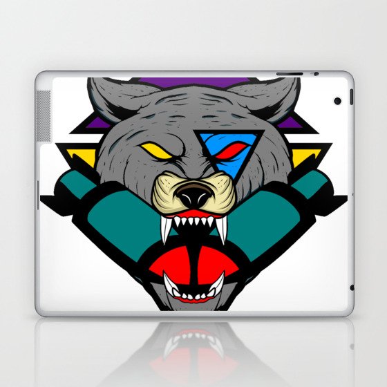wolf Laptop & iPad Skin