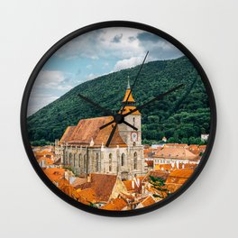 Brasov old town Wall Clock