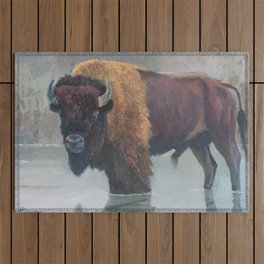 Bison Reflections Outdoor Rug