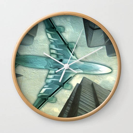 Flight path Wall Clock