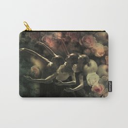The Dancers Carry-All Pouch | Dancers, Ballet, Imagination, Music, Flowerybackground, Dance, Collage, Romantic, Art, Pasttimes 
