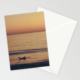 Sunset Paddle on Film Stationery Cards