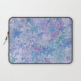 Floral Bouquet Soft Blue  Laptop Sleeve