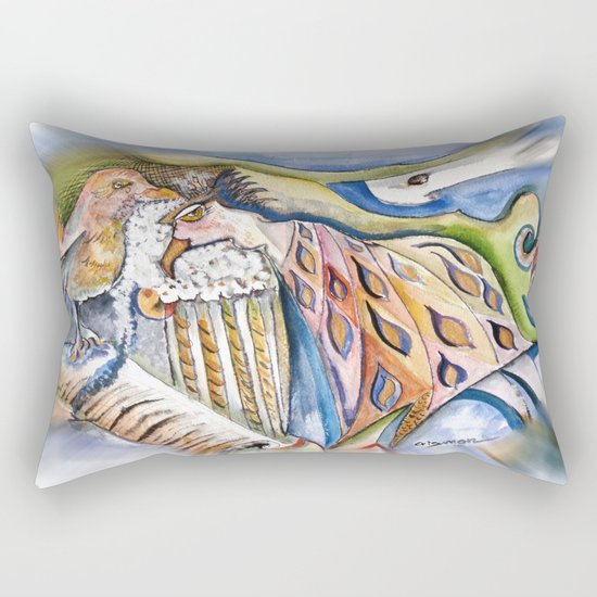 Listener Rectangular Pillow