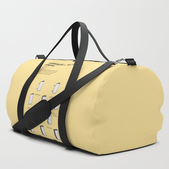 types of duffle bags