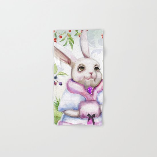Winter animal #7 Hand & Bath Towel