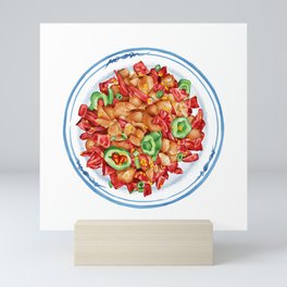 Spicy Chicken | 辣子鸡 Mini Art Print