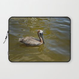 Brown Pelican 0581 - Cedar Key, Florida Laptop Sleeve
