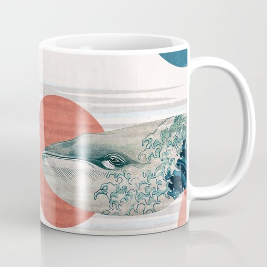 Whales and Polka Dots Mug