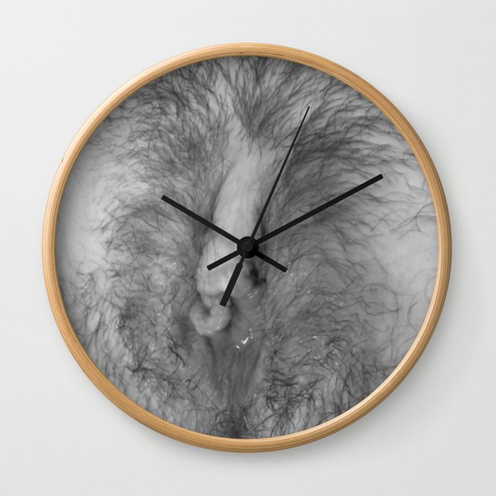 Creampie Wall Clock