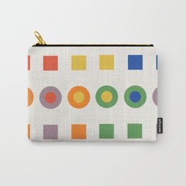 Chevreul Laws of Contrast of Colour, Plate VI, 1860, Remake Carry-All Pouch