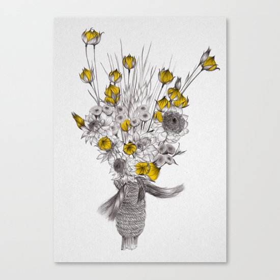 Les Fleurs Canvas Print