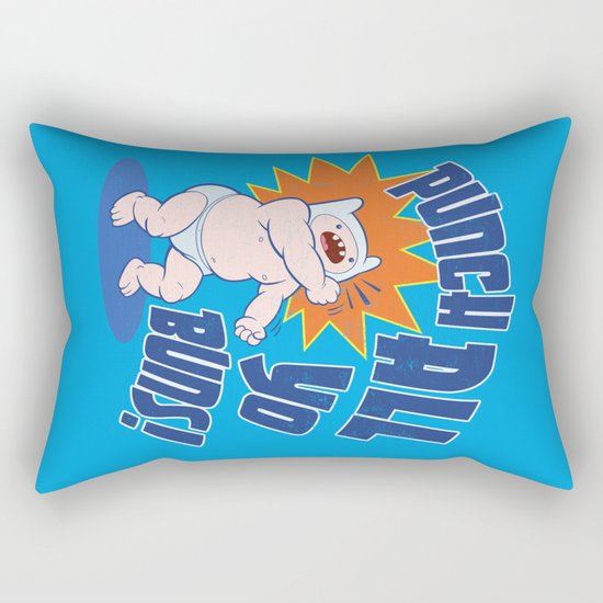 PUNCH ALL YO' BUNS! Rectangular Pillow