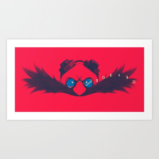 Dr. Robotnik & Sonic Art Print