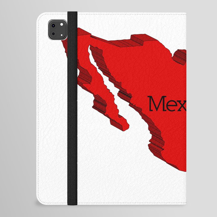Mexico 3D Map iPad Folio Case