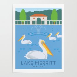 Lake Merritt - Oakland Poster