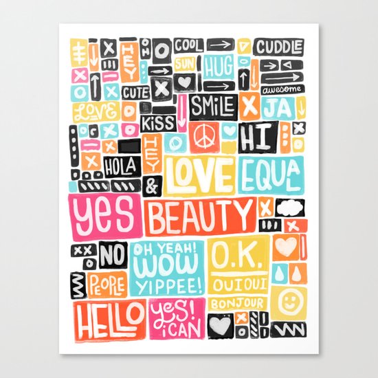 Build something good Canvas Print